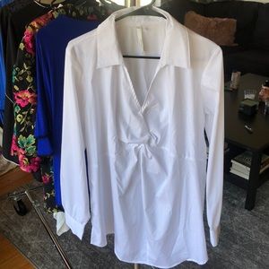 White NY Collection Blouse